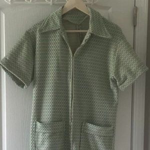 Men's Vintage Polyester Jumpsuit
